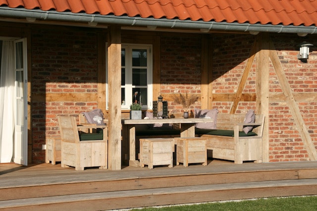 Seaside Rosenhagen Ferienhaus Meerzeit Terrasse