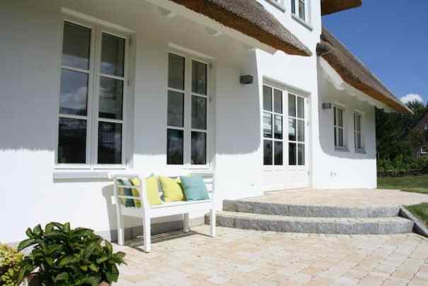 Seaside Rosenhagen Ferienhaus Strandrose Terrasse 2