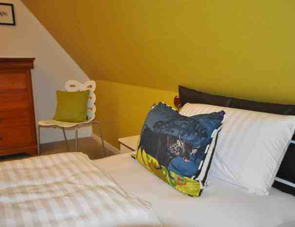 Ferienhaus Strandrose Schlafzimmer 1