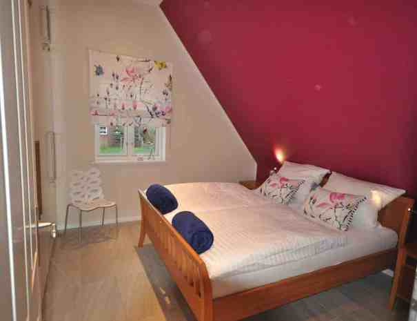 Ferienhaus Strandrose Schlafzimmer 3