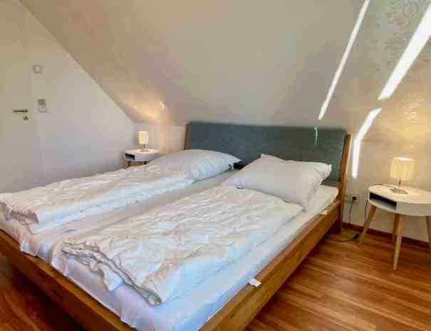Seaside Rosenhagen Ferienhaus Strandhus Schlafzimmer 2